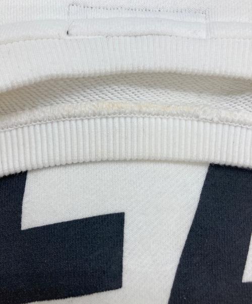 WIND AND SEA（ウィンダンシー）WIND AND SEA (ウィンダンシー) ロゴクルーネックスウェット ホワイト サイズ:Mの古着・服飾アイテム