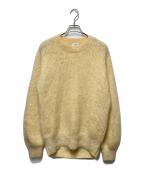 HYKEハイク）の古着「モヘヤクルーネックニット」｜イエロー