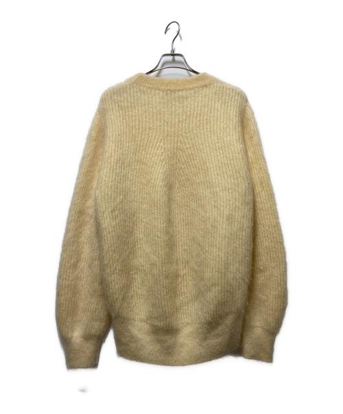 HYKE（ハイク）HYKE (ハイク) モヘヤクルーネックニット イエロー サイズ:2の古着・服飾アイテム