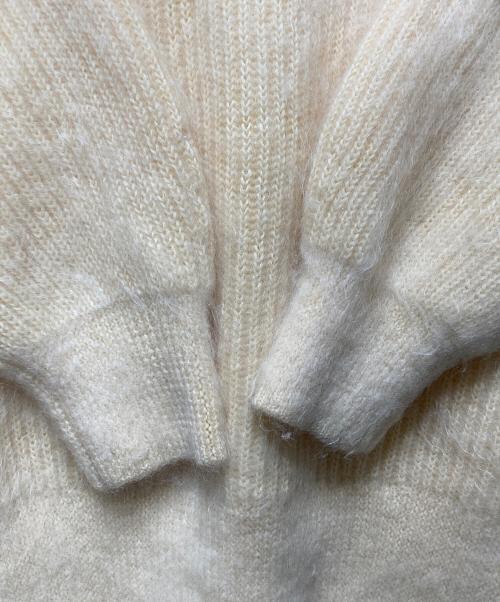 HYKE（ハイク）HYKE (ハイク) モヘヤクルーネックニット イエロー サイズ:2の古着・服飾アイテム