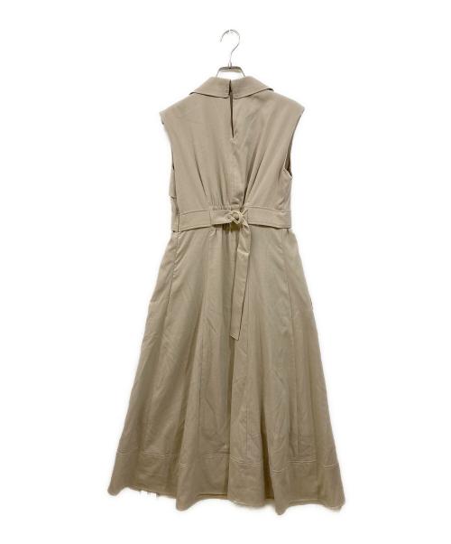 JUSGLITTY（ジャスグリッティー）JUSGLITTY (ジャスグリッティー) ゆるトレンチワンピース ベージュ サイズ:SIZE 2の古着・服飾アイテム