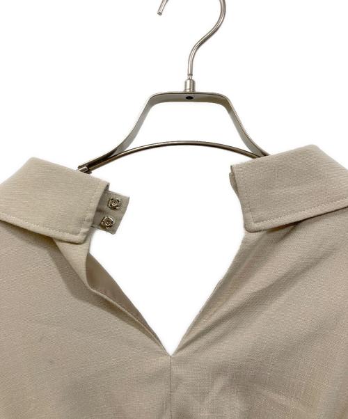 JUSGLITTY（ジャスグリッティー）JUSGLITTY (ジャスグリッティー) ゆるトレンチワンピース ベージュ サイズ:SIZE 2の古着・服飾アイテム