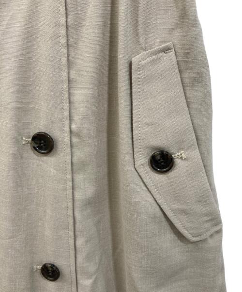 JUSGLITTY（ジャスグリッティー）JUSGLITTY (ジャスグリッティー) ゆるトレンチワンピース ベージュ サイズ:SIZE 2の古着・服飾アイテム