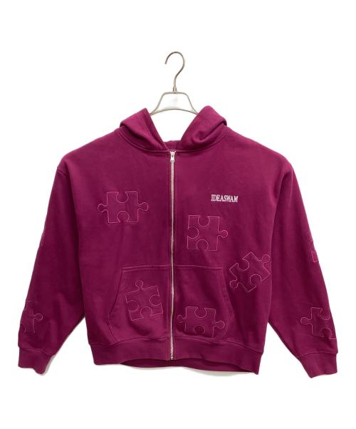 ideaswam（イデアスワム）IDEASWAM (イデアスワム) パズル パーカー パープル サイズ:Mの古着・服飾アイテム