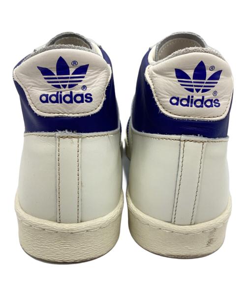 adidas Originals（アディダスオリジナル）adidas originals (アディダスオリジナル) JABBAR HI オフホワイト×ブルー サイズ:26.5の古着・服飾アイテム