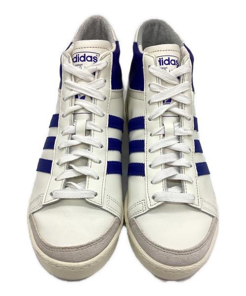 adidas Originals（アディダスオリジナル）adidas originals (アディダスオリジナル) JABBAR HI オフホワイト×ブルー サイズ:26.5の古着・服飾アイテム