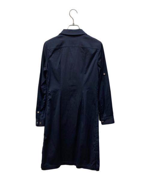 COACH（コーチ）COACH (コーチ) シャツワンピース ネイビーの古着・服飾アイテム