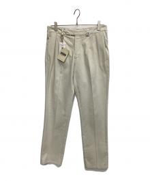 giab's ARCHIVIO（ジャブス アルキヴィオ）の古着「2Pツイルパンツ」｜アイボリー