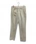 giab's ARCHIVIO（ジャブス アルキヴィオ）の古着「2Pツイルパンツ」｜アイボリー