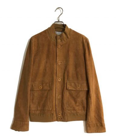 チンクアンタ スエード ボンバージャケット サイズ 46 STONEカラー チンクアンタ スエード ボンバージャケット サイズ 46 STONEカラー