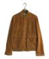CINQUANTA（チンクアンタ）の古着「スエードドライビングブルゾン」｜ブラウン