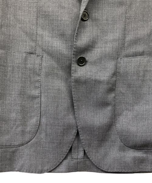 BEAMS F（ビームスエフ）BEAMS F (ビームスエフ) ホップサックジャケット グレー サイズ:46の古着・服飾アイテム