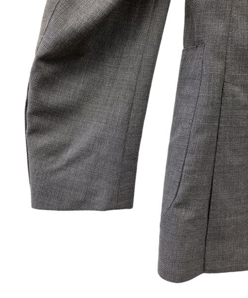 BEAMS F（ビームスエフ）BEAMS F (ビームスエフ) ホップサックジャケット グレー サイズ:46の古着・服飾アイテム