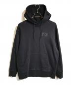 Y-3ワイスリー）の古着「CLASSIC CHEST LOGO HOODIE」｜ブラック