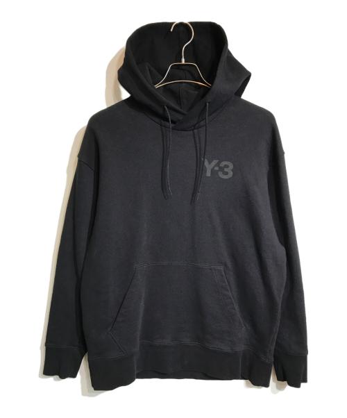 Y-3（ワイスリー）Y-3 (ワイスリー) CLASSIC CHEST LOGO HOODIE ブラック サイズ:Sの古着・服飾アイテム
