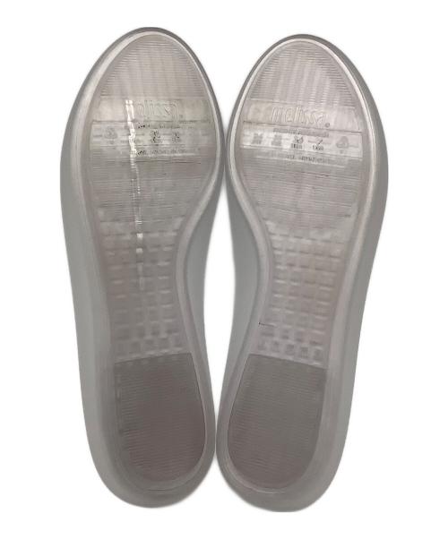 Vivienne Westwood ANGLOMANIA（ヴィヴィアンウエストウッドアングロマニア）Vivienne Westwood ANGLOMANIA (ヴィヴィアンウエストウッドアングロマニア) melissa (メリッサ) バレエシューズ グレー サイズ:JPN24の古着・服飾アイテム