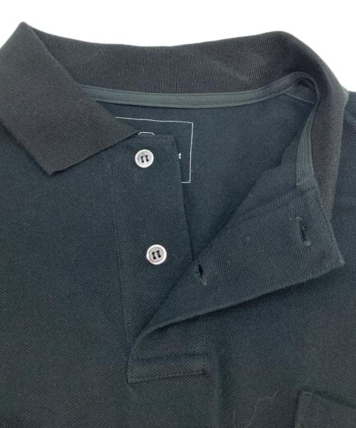 uniform experiment（ユニフォームエクスペリメント）uniform experiment (ユニフォームエクスペリメント) L/S POCKET BAGGY POLO ブラック サイズ:1の古着・服飾アイテム