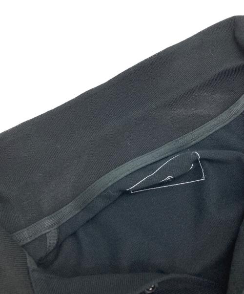 uniform experiment（ユニフォームエクスペリメント）uniform experiment (ユニフォームエクスペリメント) L/S POCKET BAGGY POLO ブラック サイズ:1の古着・服飾アイテム