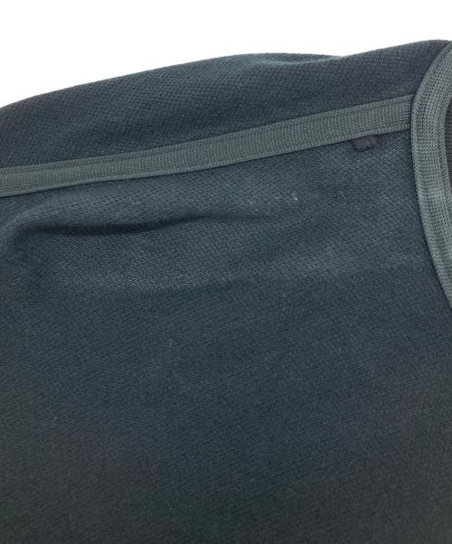 uniform experiment（ユニフォームエクスペリメント）uniform experiment (ユニフォームエクスペリメント) L/S POCKET BAGGY POLO ブラック サイズ:1の古着・服飾アイテム