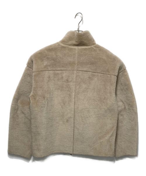 TODAYFUL（トゥデイフル）TODAYFUL (トゥデイフル) Standcollar Boa Jacket ベージュ サイズ:36の古着・服飾アイテム