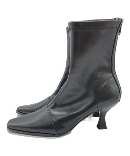 Sea Room lynn（シールームリン）Sea Room Lynn (シールームリン) Stretch eco leather ブーツ ブラック サイズ:S(22.5～23)の古着・服飾アイテム