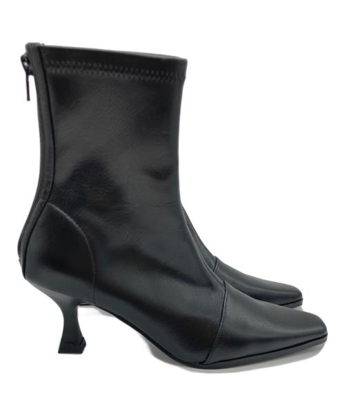 Sea Room lynn（シールームリン）Sea Room Lynn (シールームリン) Stretch eco leather ブーツ ブラック サイズ:S(22.5～23)の古着・服飾アイテム