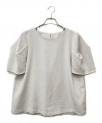 SOEJUソージュ）の古着「肩タックブラウス S-00-SB-007」｜ライトグレー
