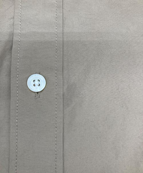 FRED PERRY（フレッドペリー）FRED PERRY (フレッドペリー) RIB COLLAR LONG SLEEVE SHIRT ブラウン サイズ:Mの古着・服飾アイテム