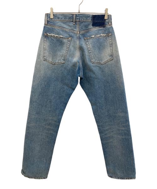 Maison Margiela（メゾンマルジェラ）Maison Margiela (メゾンマルジェラ) ライトウォッシュストレートレッグデニムパンツ インディゴ サイズ:25 未使用品の古着・服飾アイテム