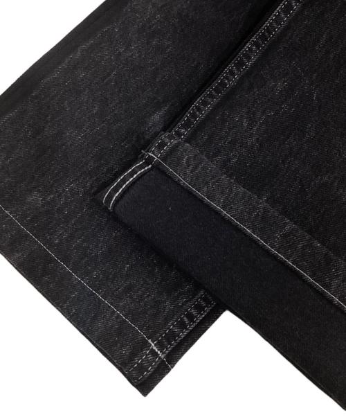 Maison Margiela（メゾンマルジェラ）Maison Margiela (メゾンマルジェラ) ペイント加工ウォッシュデニムパンツ ブラック サイズ:76cm (W30) 未使用品の古着・服飾アイテム