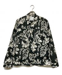 sacai（サカイ）の古着「Floral Print Blouson」｜ブラック×ホワイト