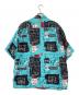WACKO MARIA (ワコマリア) Jean-Michel Basquiat (ジャン ミシェル バスキア) HAWAIIAN SHIRT ブルー サイズ:L：21000円