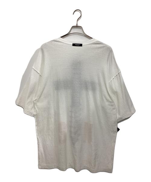 UNDERCOVER（アンダーカバー）UNDERCOVER (アンダーカバー) BIG TEE CROSS SCREW ホワイト サイズ:2の古着・服飾アイテム