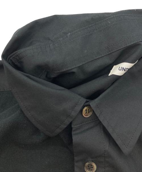 UNDERCOVER（アンダーカバー）UNDERCOVER (アンダーカバー) カットソーmix半袖シャツ ブラック サイズ:3の古着・服飾アイテム