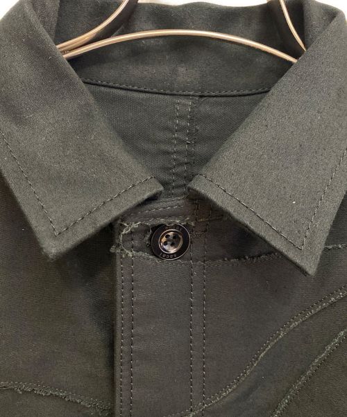 sacai（サカイ）sacai (サカイ) 24SS Moleskin Embroidered Patch Jacket ブラック サイズ:1の古着・服飾アイテム