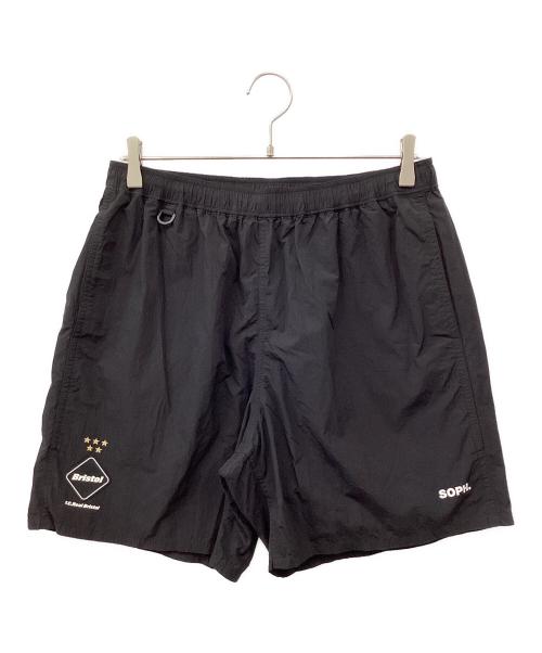 F.C.R.B.（エフシーレアルブリストル）F.C.R.B. (エフシーレアルブリストル) MESH BACK POCKET SHORTS ブラック サイズ:Mの古着・服飾アイテム