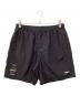 F.C.R.B.（エフシーレアルブリストル）の古着「MESH BACK POCKET SHORTS」｜ブラック