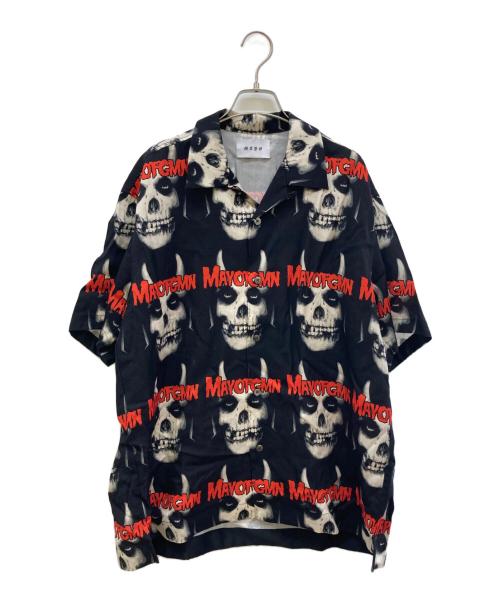 MAYO（メイヨー）MAYO (メイヨー) FGMN shirts ブラック サイズ:Lの古着・服飾アイテム