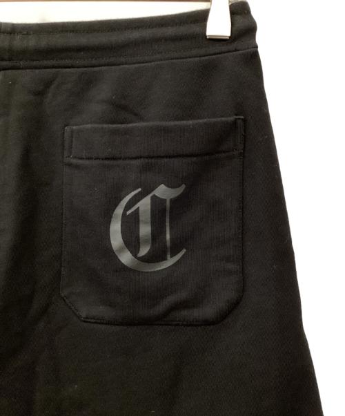 CRONOS（クロノス）CRONOS (クロノス) スウェットハーフパンツ ブラック サイズ:40の古着・服飾アイテム