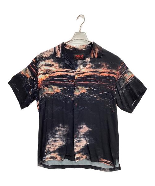 CVTVLIST（カタリスト）CVTVLIST (カタリスト) グラフィックプリント アロハシャツ ブラック サイズ:1の古着・服飾アイテム