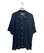 PENDLETON×ESTNATIONペンドルトン×エストネーション）の古着「別注シアーニットシャツ」｜ブラック