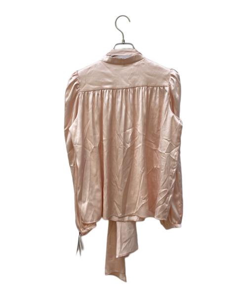 CELFORD（セルフォード）CELFORD (セルフォード) モノグラムサテンブラウス ピンク サイズ:38 未使用品の古着・服飾アイテム