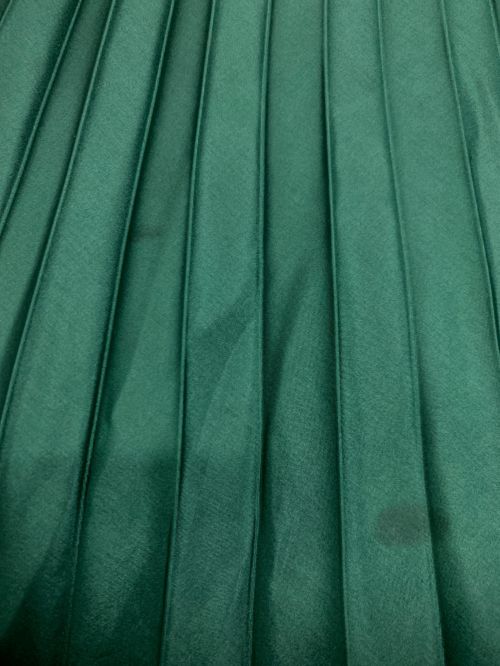 UN3D.（アンスリード）UN3D. (アンスリード) オリガミプリーツパンツ グリーン サイズ:36の古着・服飾アイテム