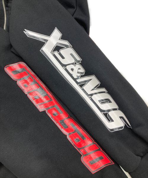 DIESEL（ディーゼル）DIESEL (ディーゼル) ジップアップパーカー ブラック サイズ:Sの古着・服飾アイテム