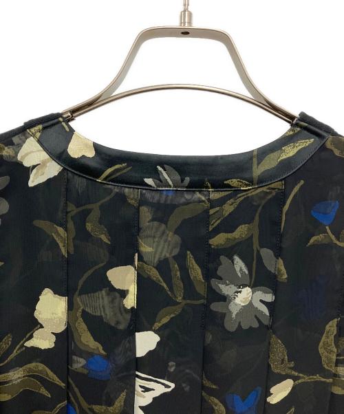 sacai（サカイ）sacai (サカイ) Floral Print Cotton Jersey T-Shirt ブラック サイズ:SIZE 2の古着・服飾アイテム