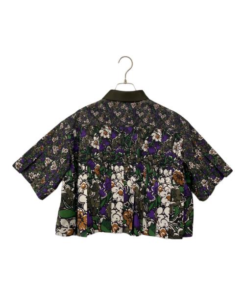 sacai（サカイ）sacai (サカイ) Floral Print Shirt グリーン サイズ:2の古着・服飾アイテム