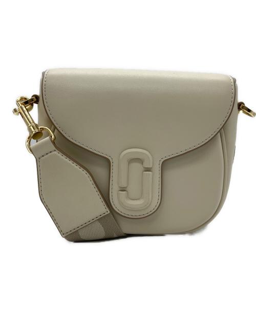 MARC JACOBS（マークジェイコブズ）MARC JACOBS (マークジェイコブズ) THE LEATHER COVERED J MARC SADDLE BAG SMALL アイボリーの古着・服飾アイテム