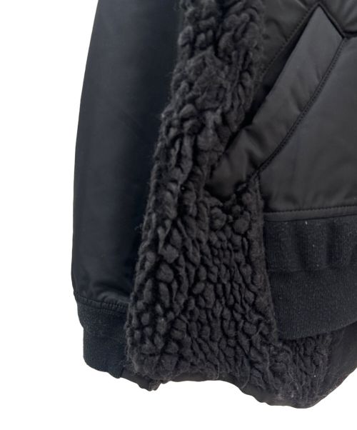 sacai（サカイ）sacai (サカイ) 21AW Nylon Twill Mix Blouson ブラック サイズ:2の古着・服飾アイテム