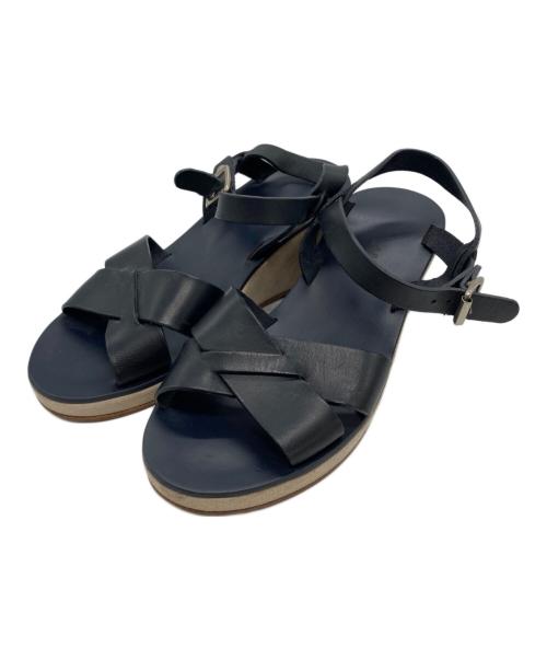 A.P.C.（アーペーセー）A.P.C. (アーペーセー) Judith サンダル ブラック サイズ:37の古着・服飾アイテム
