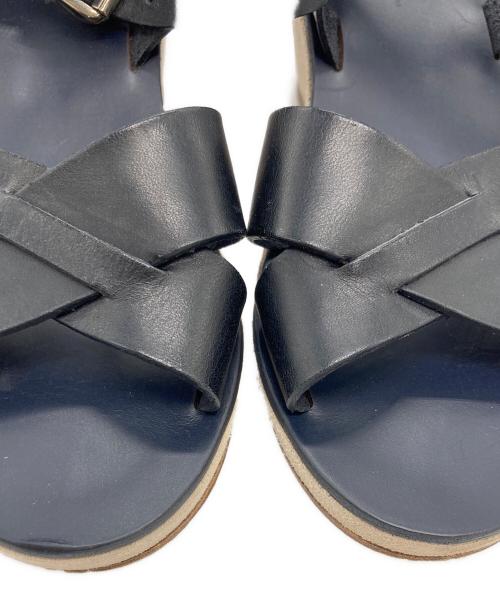 A.P.C.（アーペーセー）A.P.C. (アーペーセー) Judith サンダル ブラック サイズ:37の古着・服飾アイテム